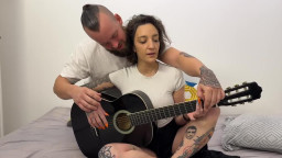 Lena Takes A Guitar Lesson But Not Only That 21 03 2025