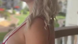 Katalina Kyle - POV Beach Adventure Busty Blonde Babe Gets Wild