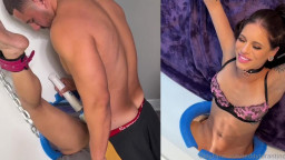 Jesse Pony - Horny MILF Gets Reverse Glory Hole Anal RAW