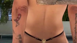 Mia Khalifa - Naked Pool Time Soaking Body