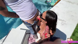 Kelsi Monroe - Getting Fucked By Two Big Hard Cocks
