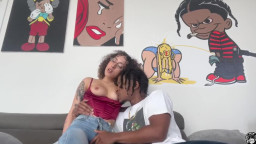 Kira Perez - Ebony Babe Gets High And Fucked Hard