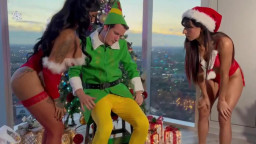 Yasmina Khan, Aaliyah Yasin - Naughty elf is caught stealing gifts